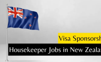 Housekeeper Jobs in New Zealand With Visa Sponsorship